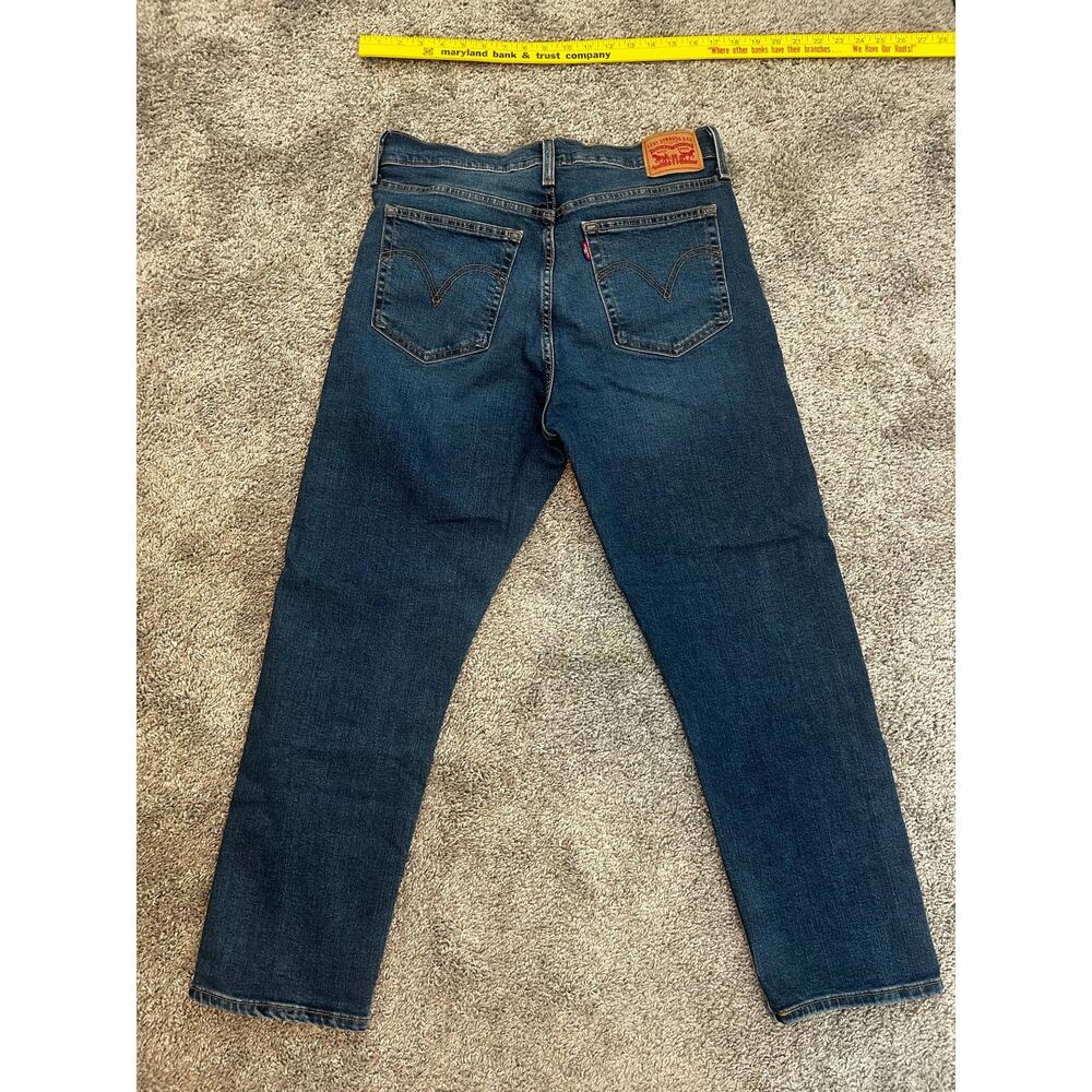 Levi’s Wedgie Straight Size 32 Button Fly Inseam 28 Jeans Pants - Picture 4 of 5